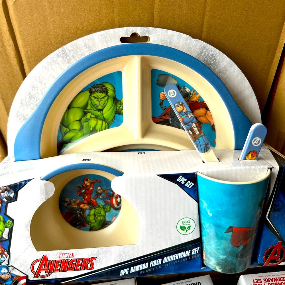 Avengers 5pc Dinnerware Set